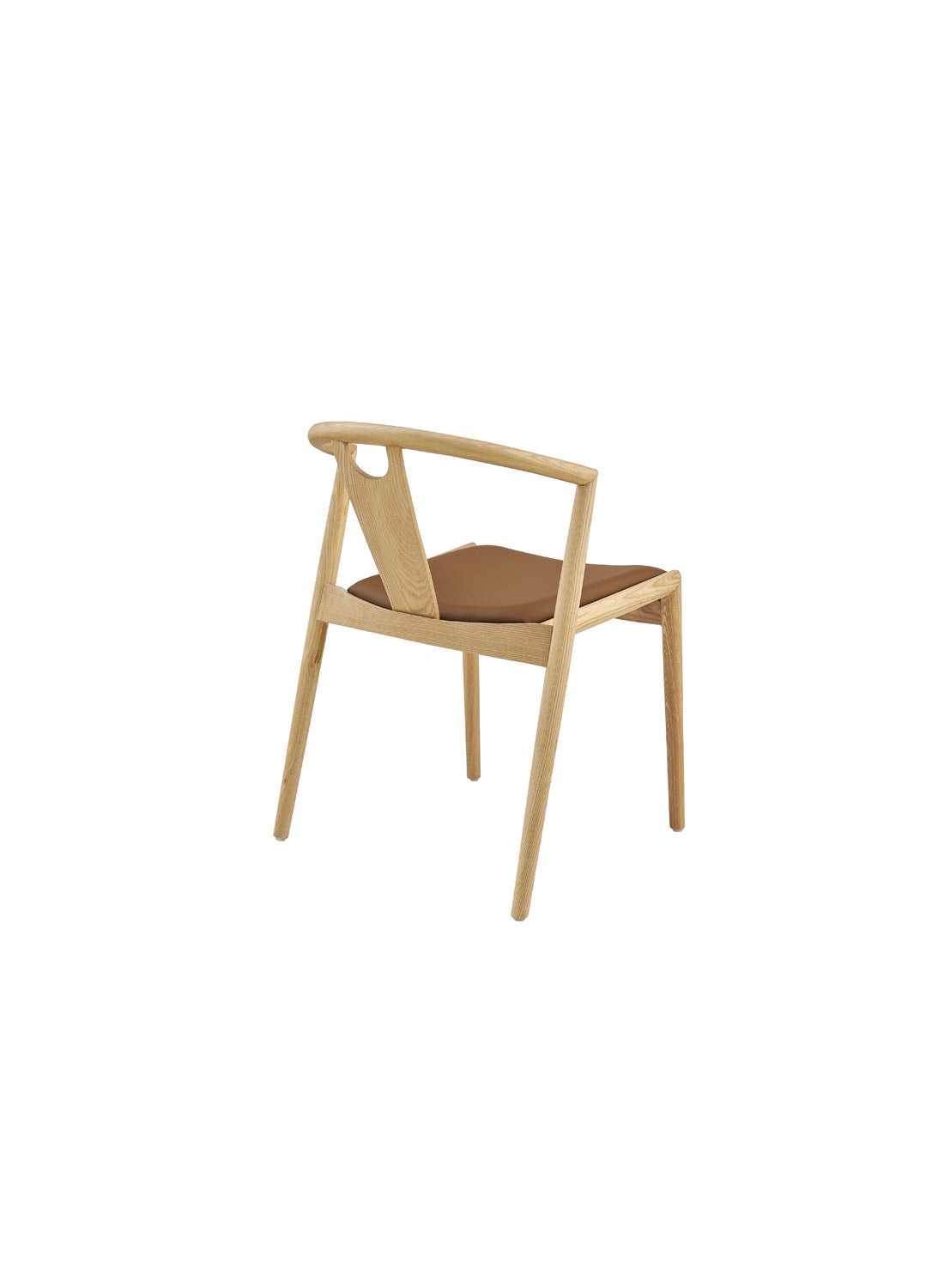 Arcadia Dining Chair, tan natural