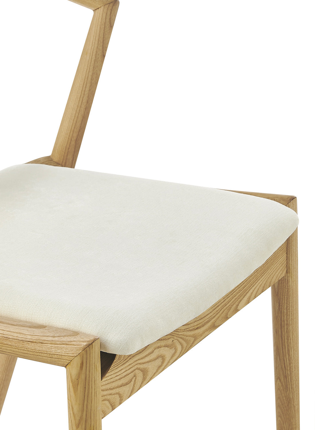 Arcadia Dining Chair, white natural