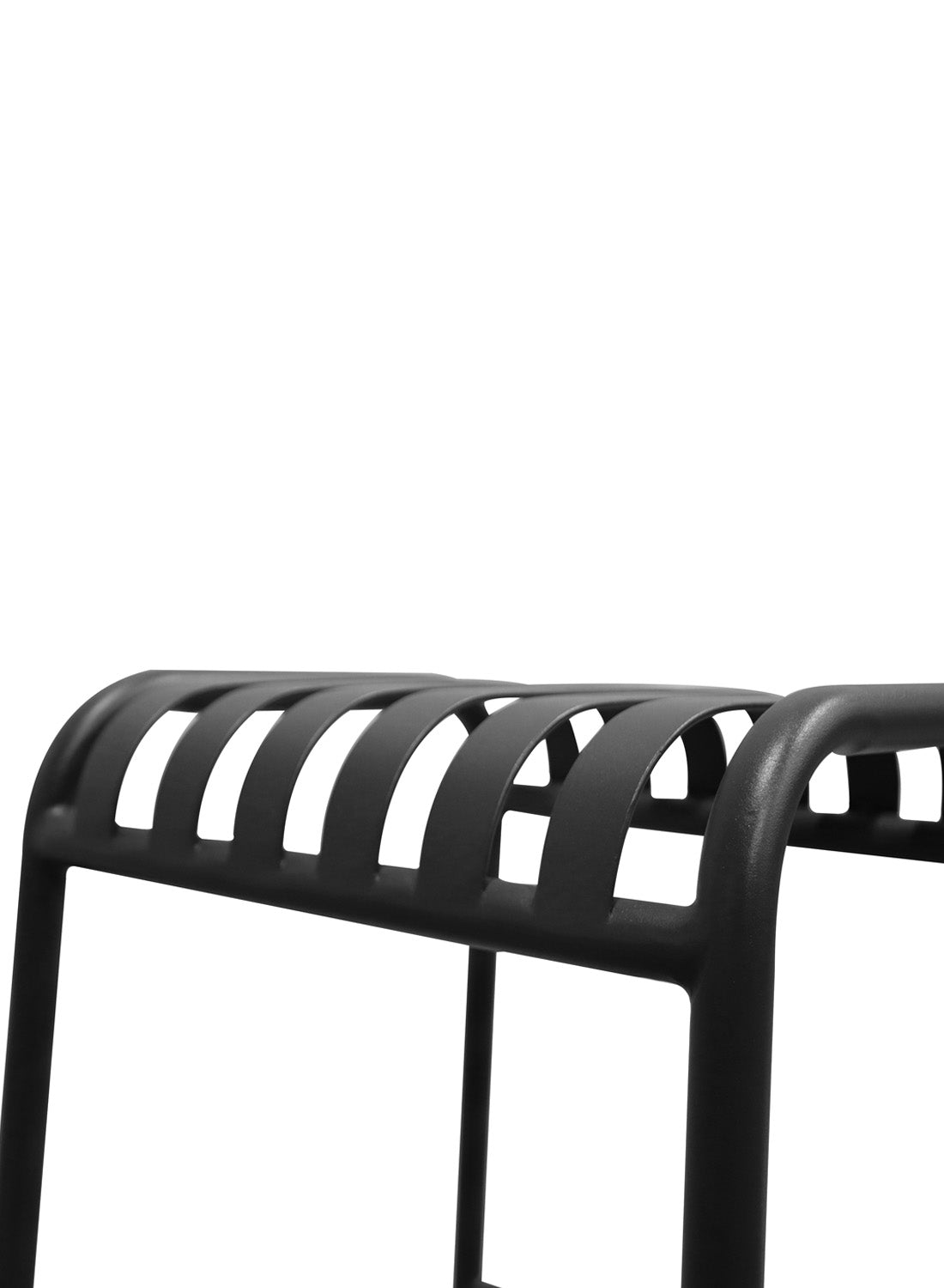 Elara Outdoor Bar Stool, black (set of 2)