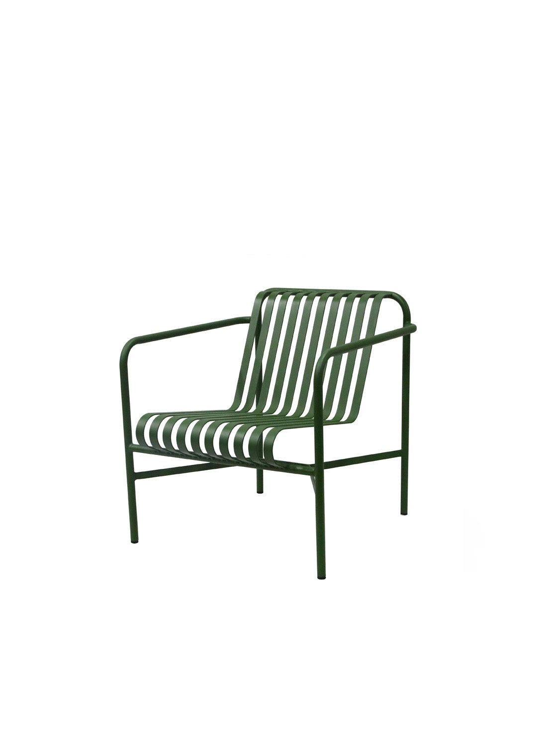 Elara Outdoor Lounge Chair, dark green