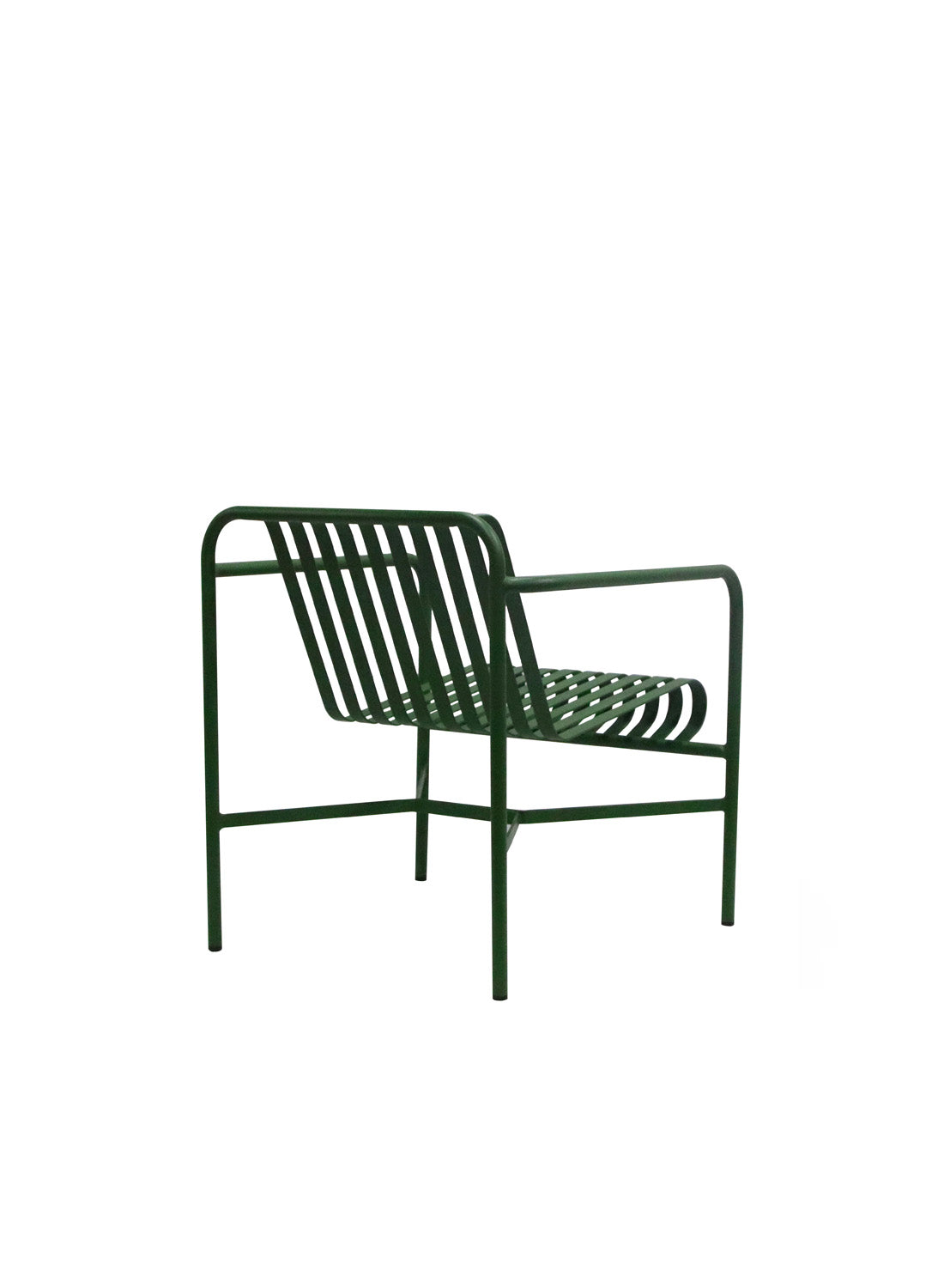 Elara Outdoor Lounge Chair, dark green