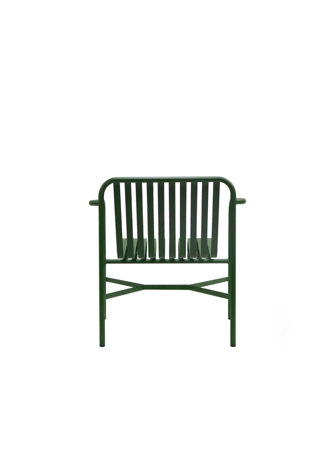 Elara Outdoor Lounge Chair, dark green