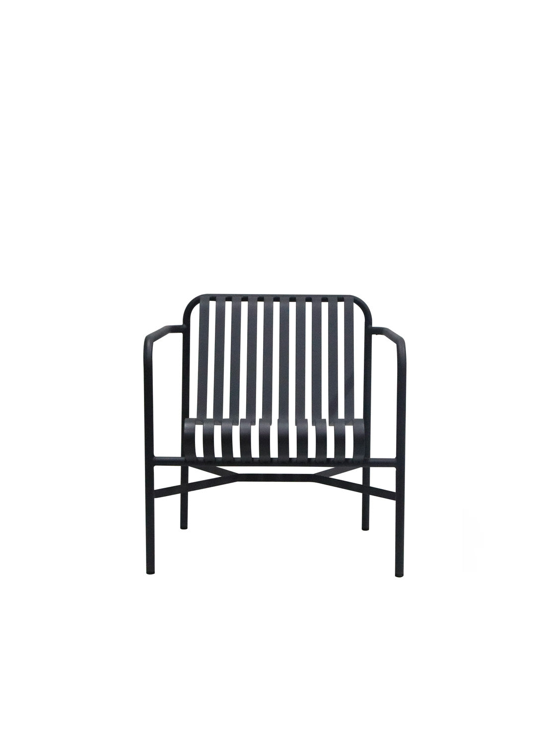 Elara Outdoor Lounge Chair, black
