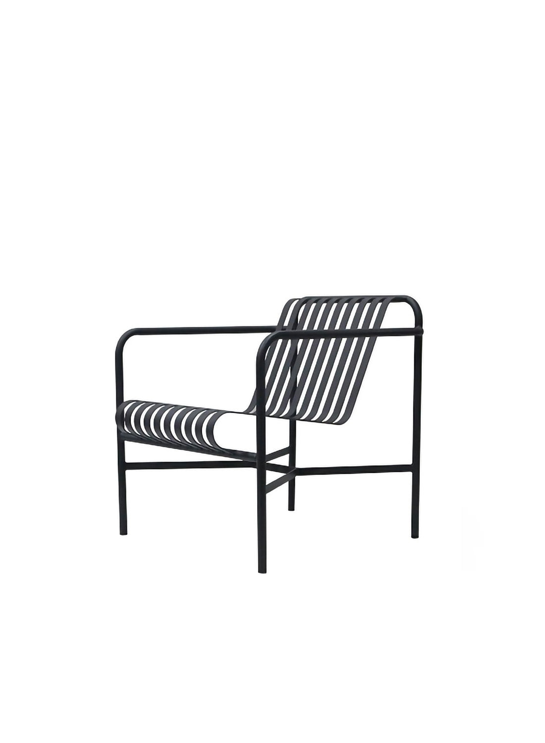 Elara Outdoor Lounge Chair, black