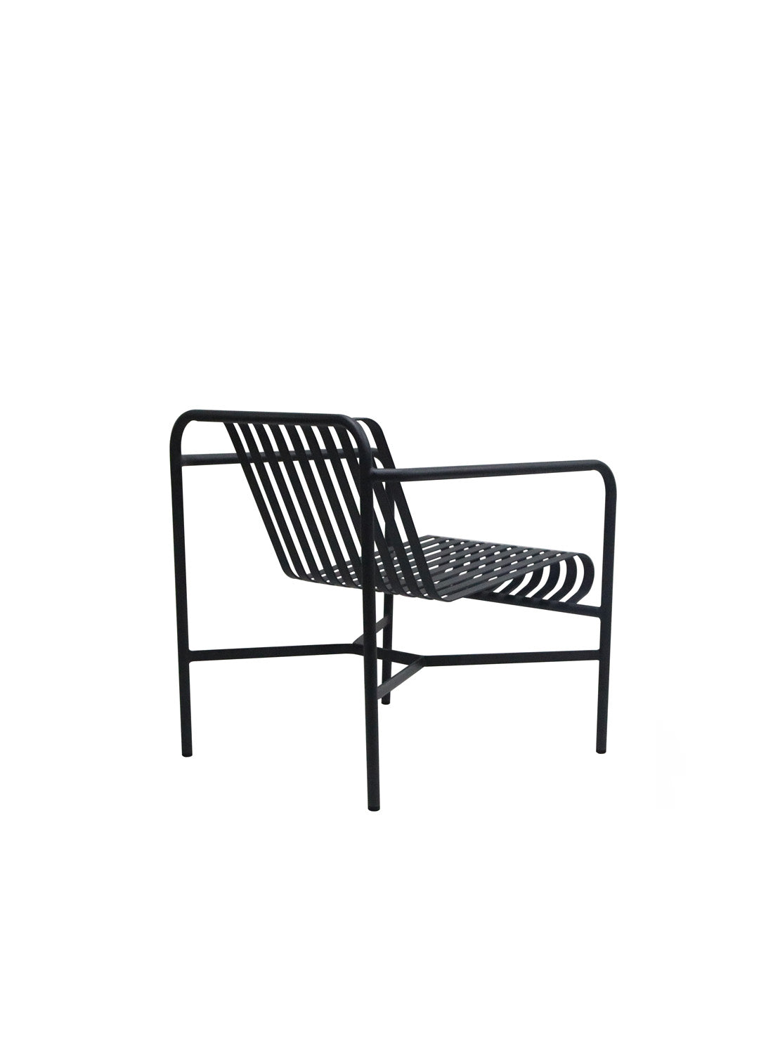 Elara Outdoor Lounge Chair, black