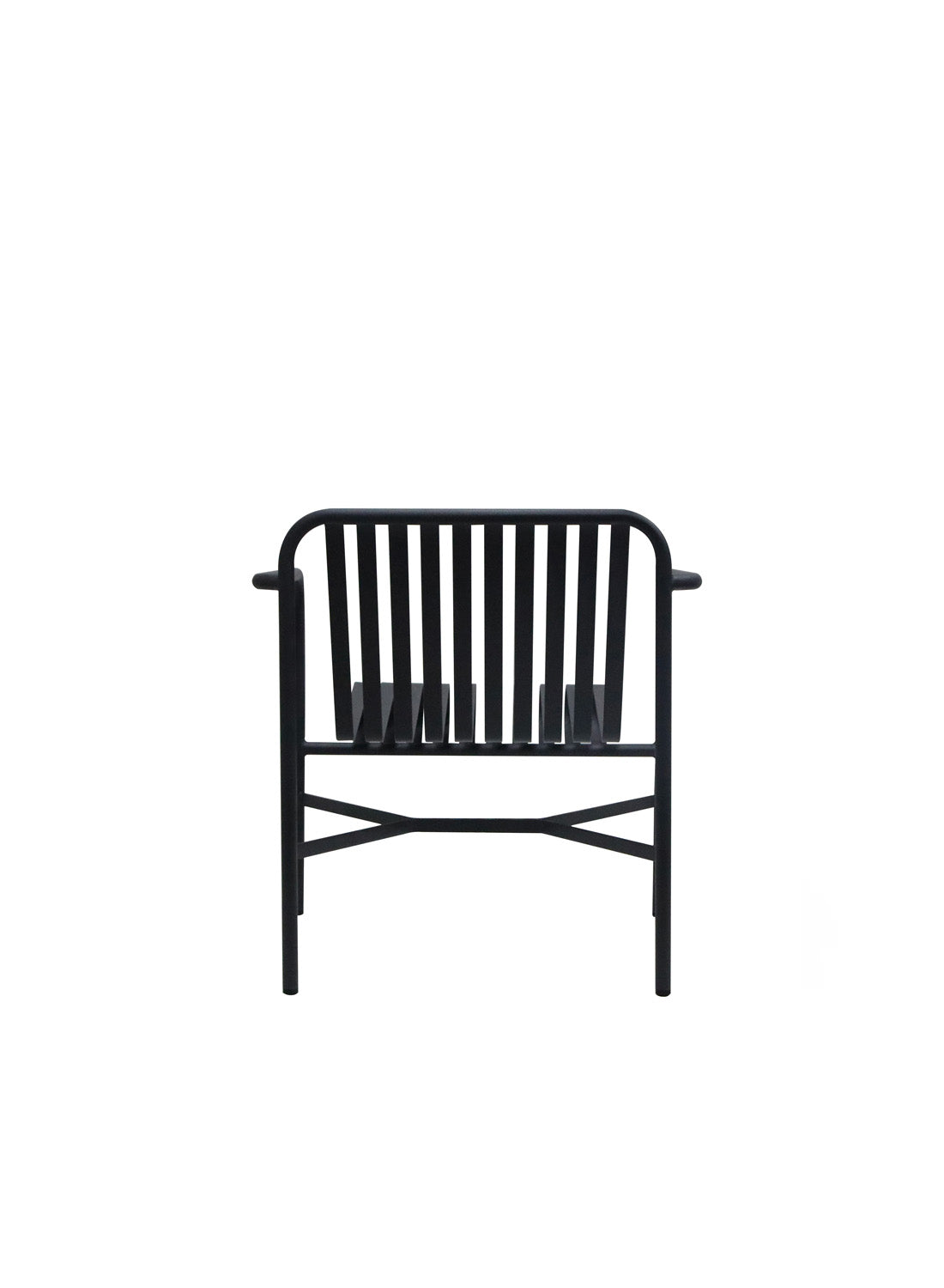 Elara Outdoor Lounge Chair, black