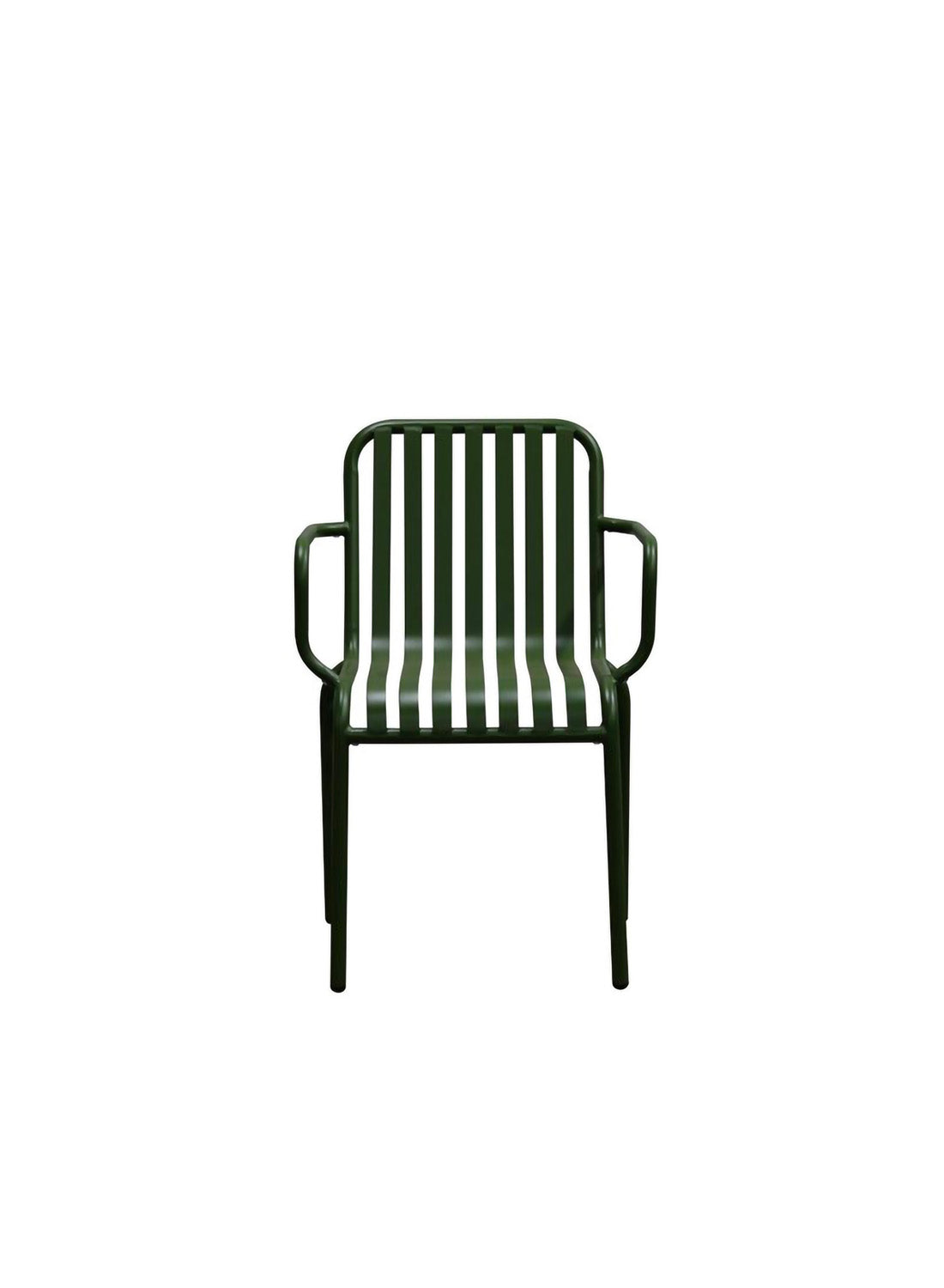 Elara Outdoor Armchair, dark green (set of 2)