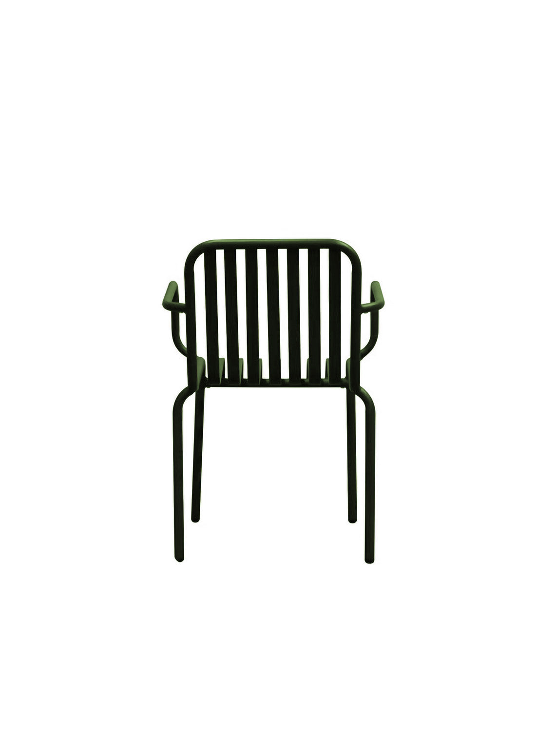 Elara Outdoor Armchair, dark green (set of 2)