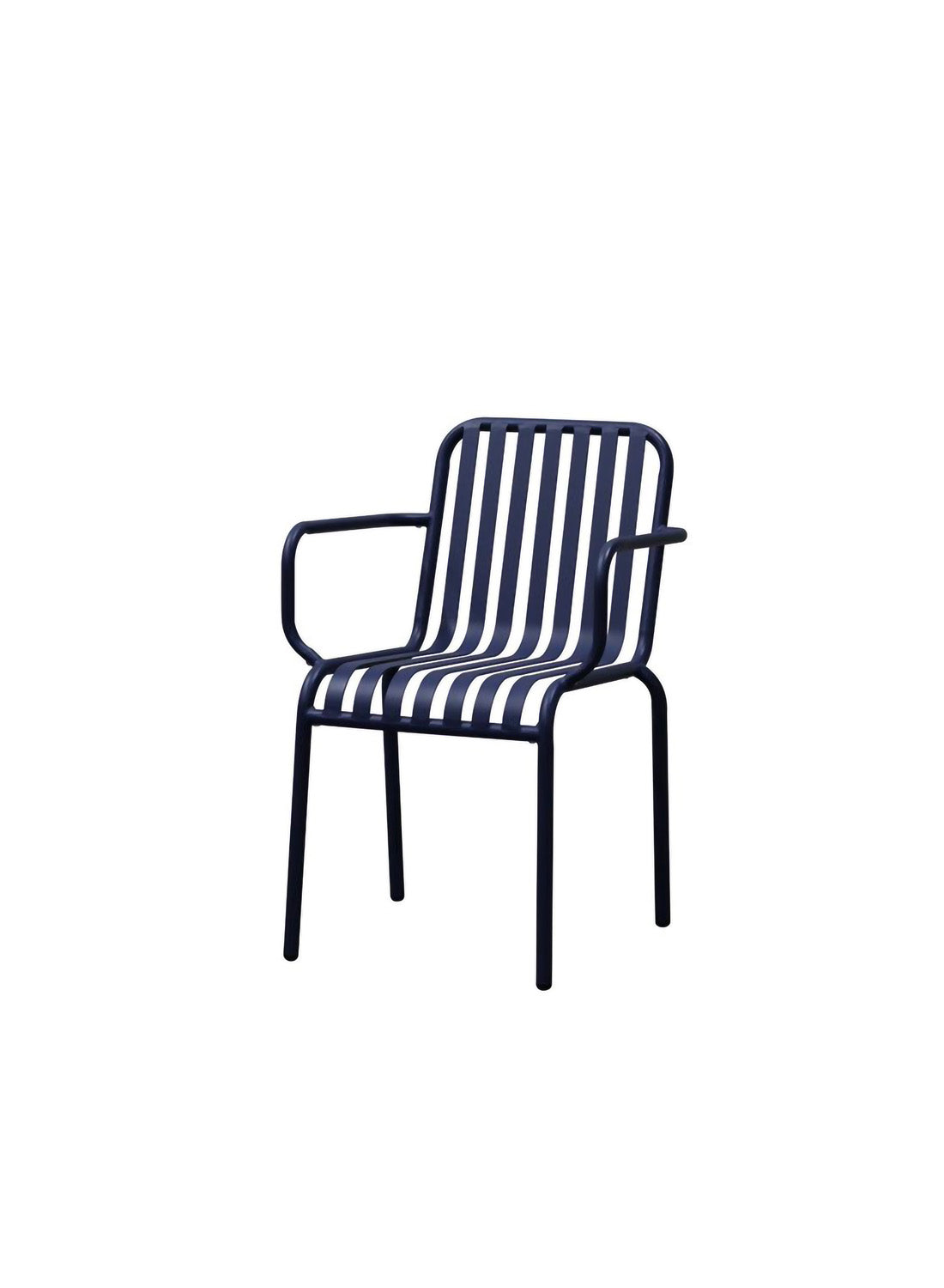 Elara Outdoor Armchair, dark blue (set of 2)