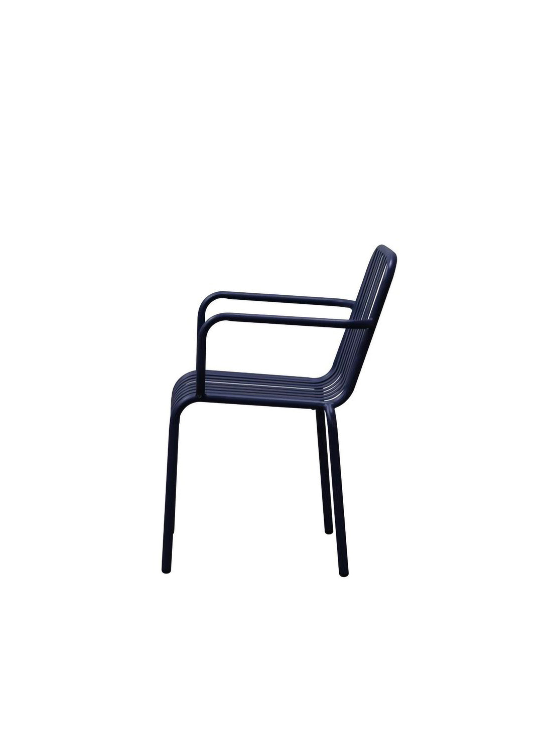 Elara Outdoor Armchair, dark blue (set of 2)