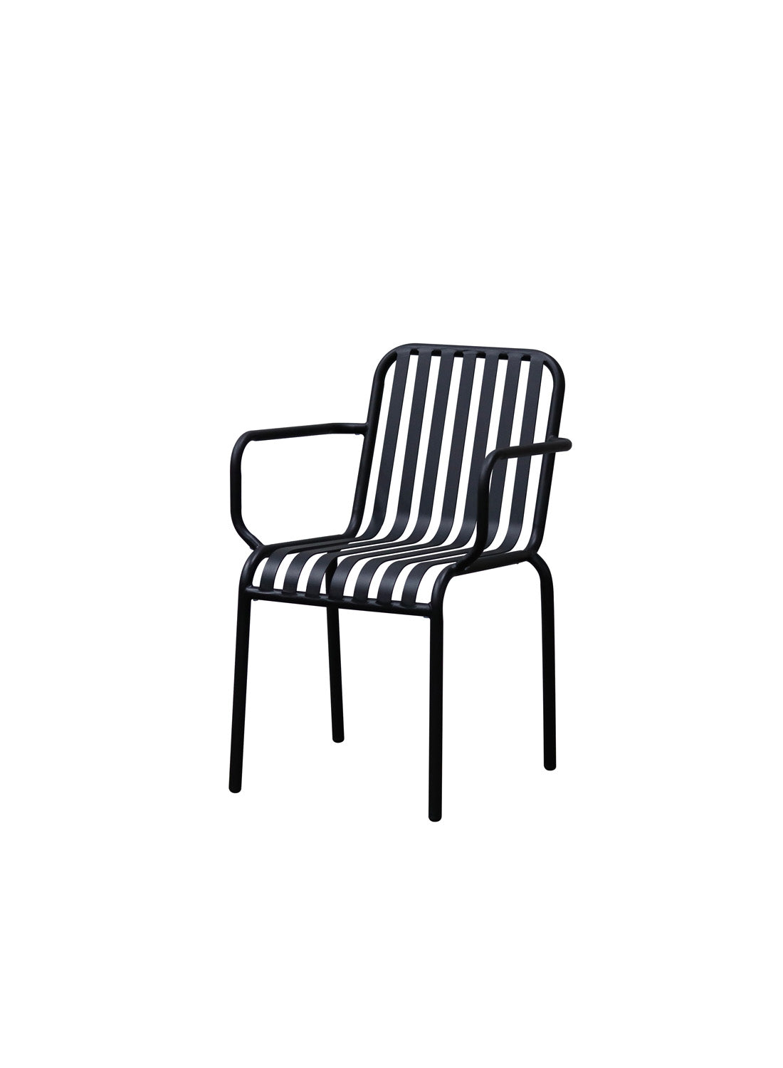 Elara Outdoor Armchair, black (set of 2)