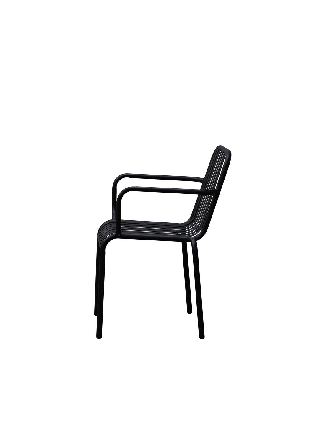 Elara Outdoor  Armchair, black (set of 2)