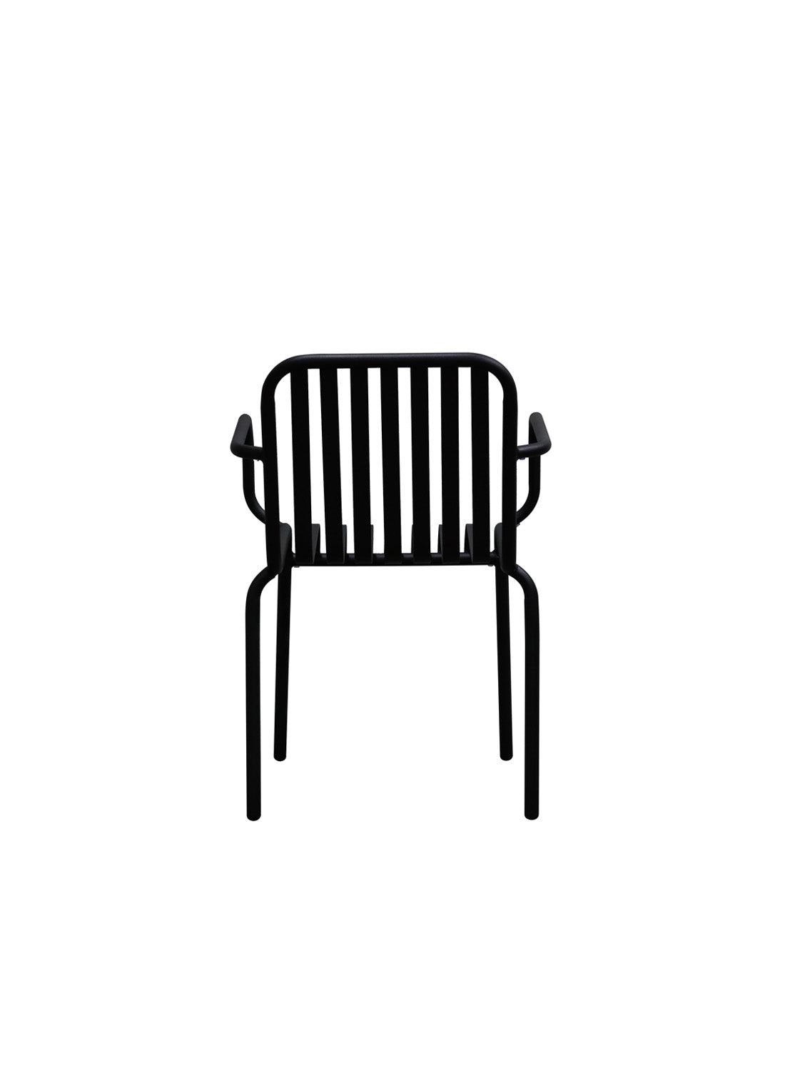 Elara Outdoor Armchair, black (set of 2)