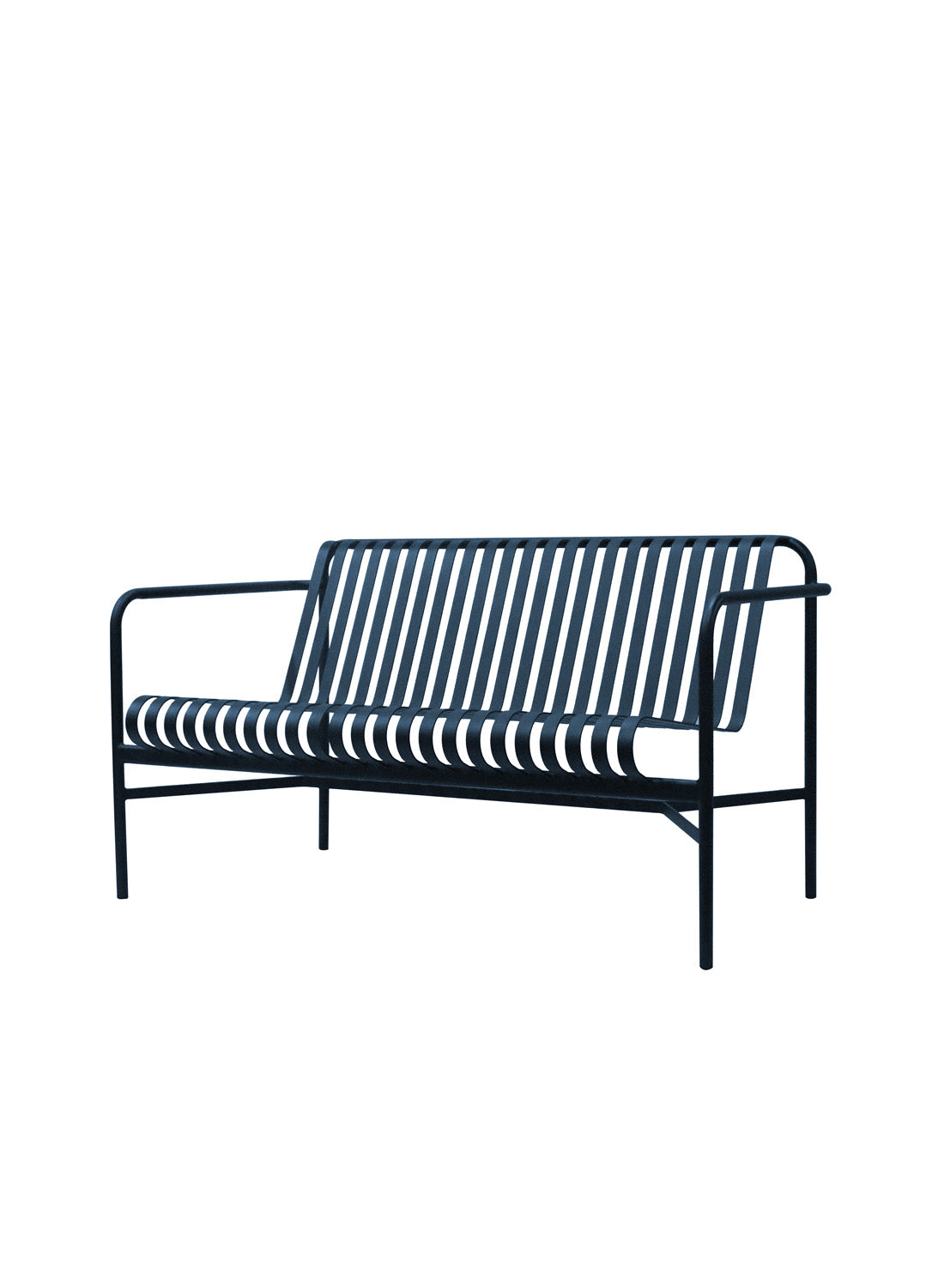 Elara Outdoor  Loveseat, dark blue