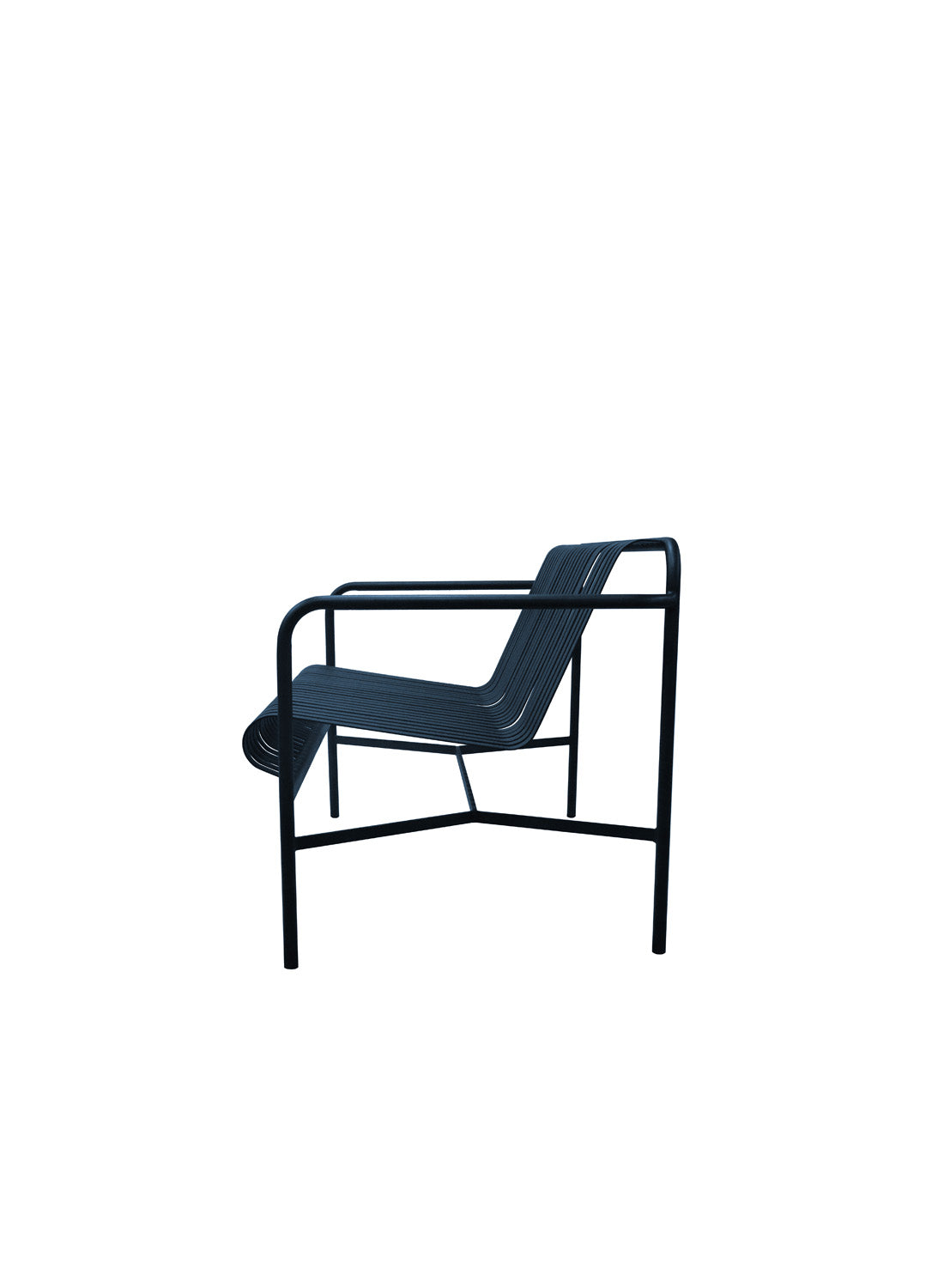 Elara Outdoor Loveseat, dark blue