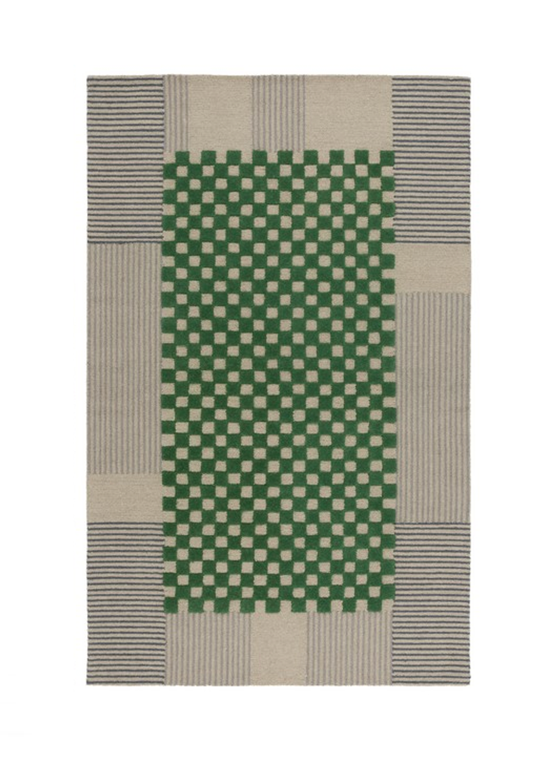 Field Checkered Rug