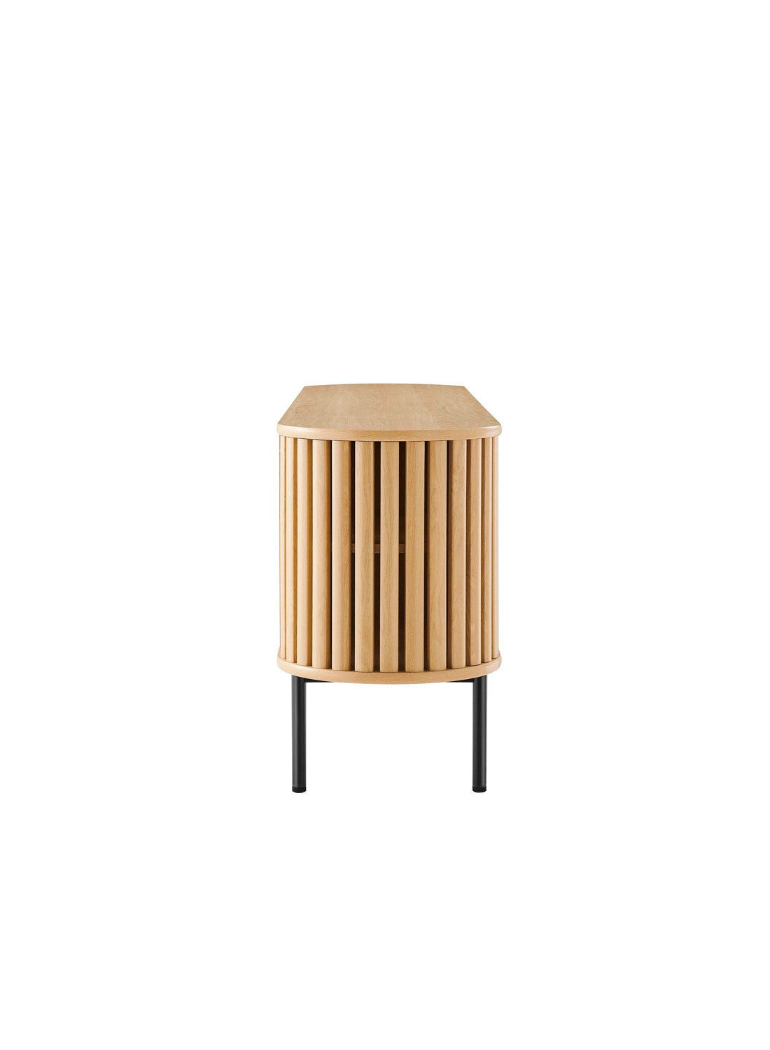 Kanso Media Stand, Oak