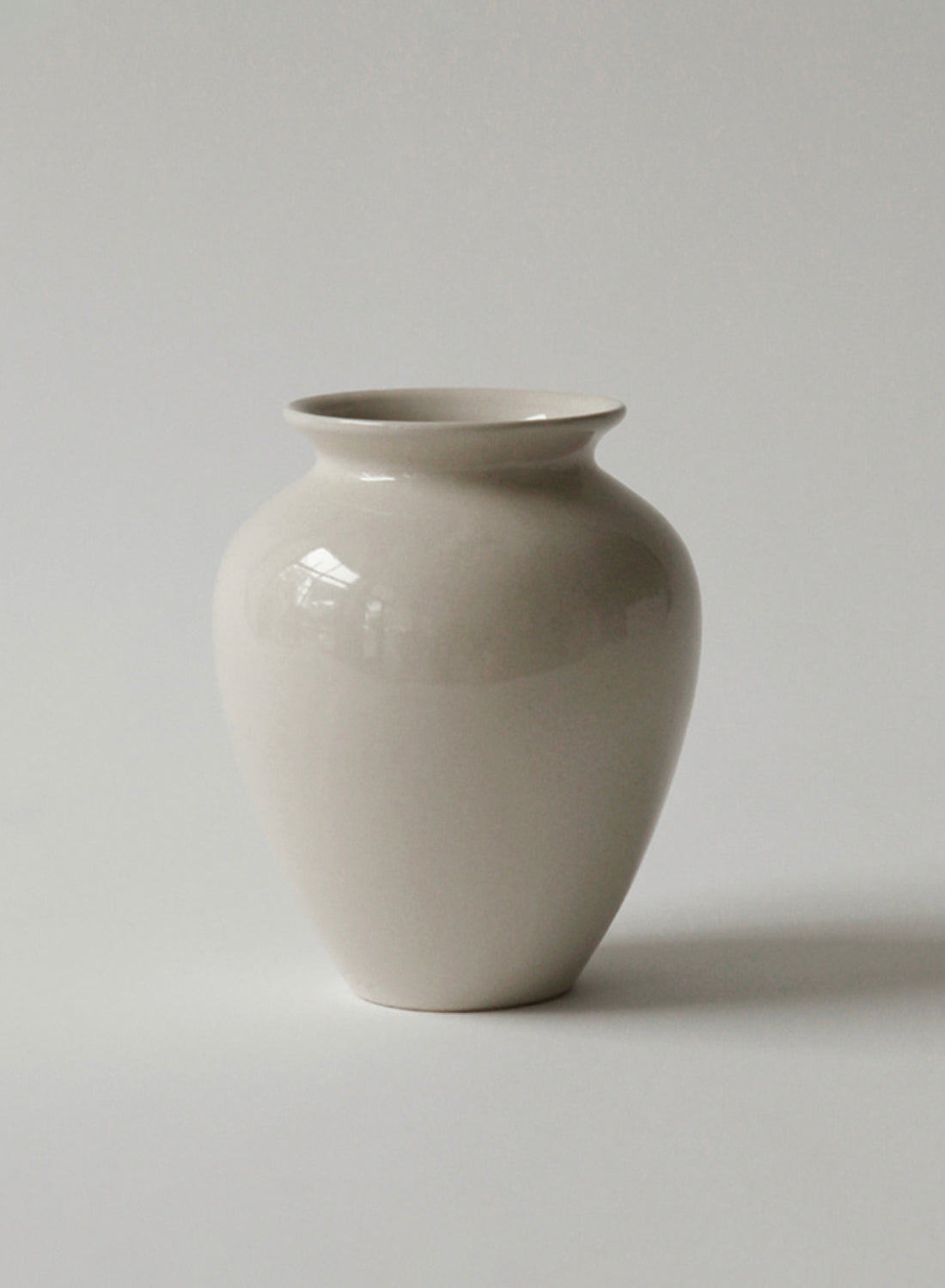 NR Ceramics Jar Vase, sand
