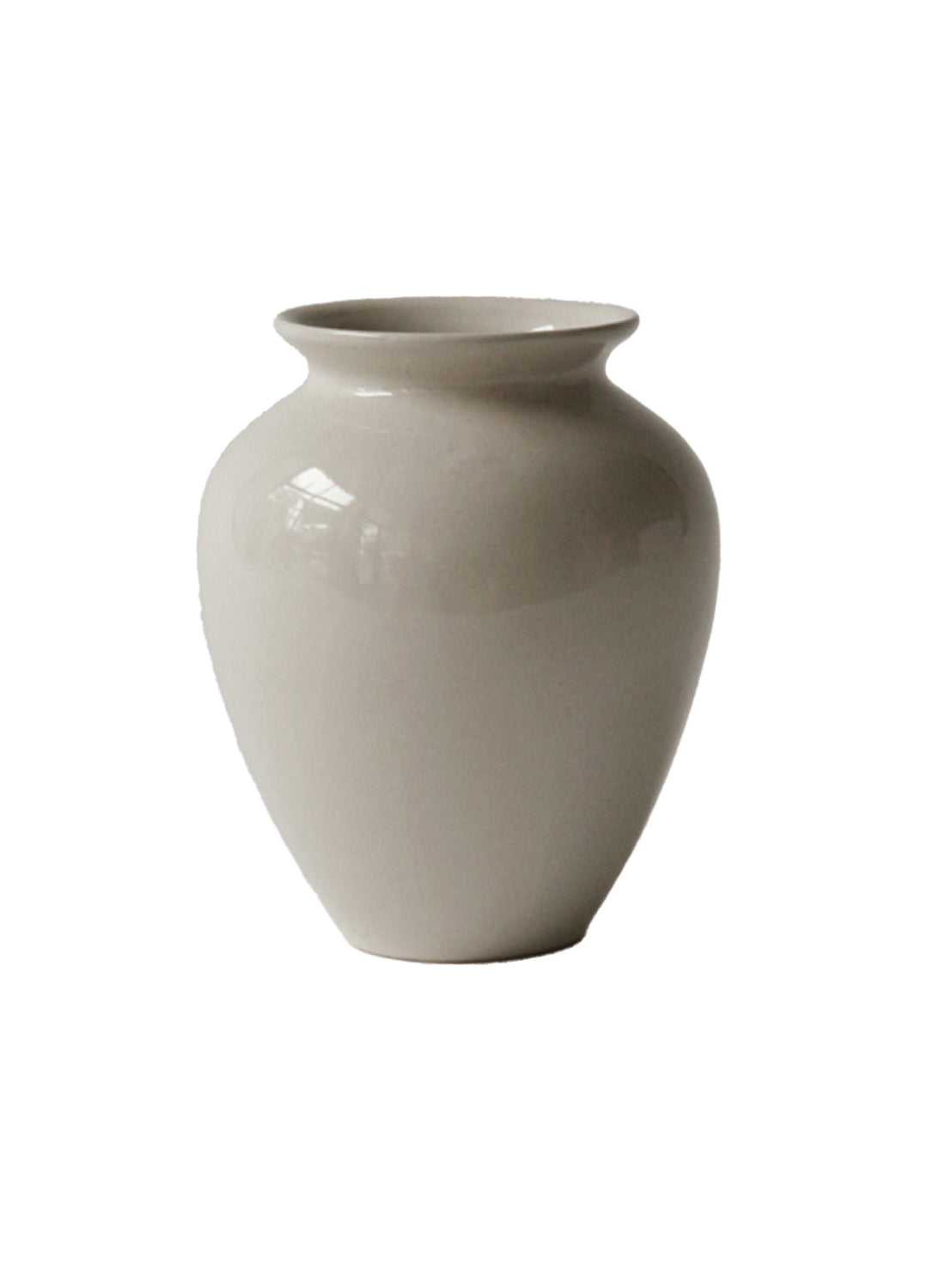 NR Ceramics Jar Vase, sand