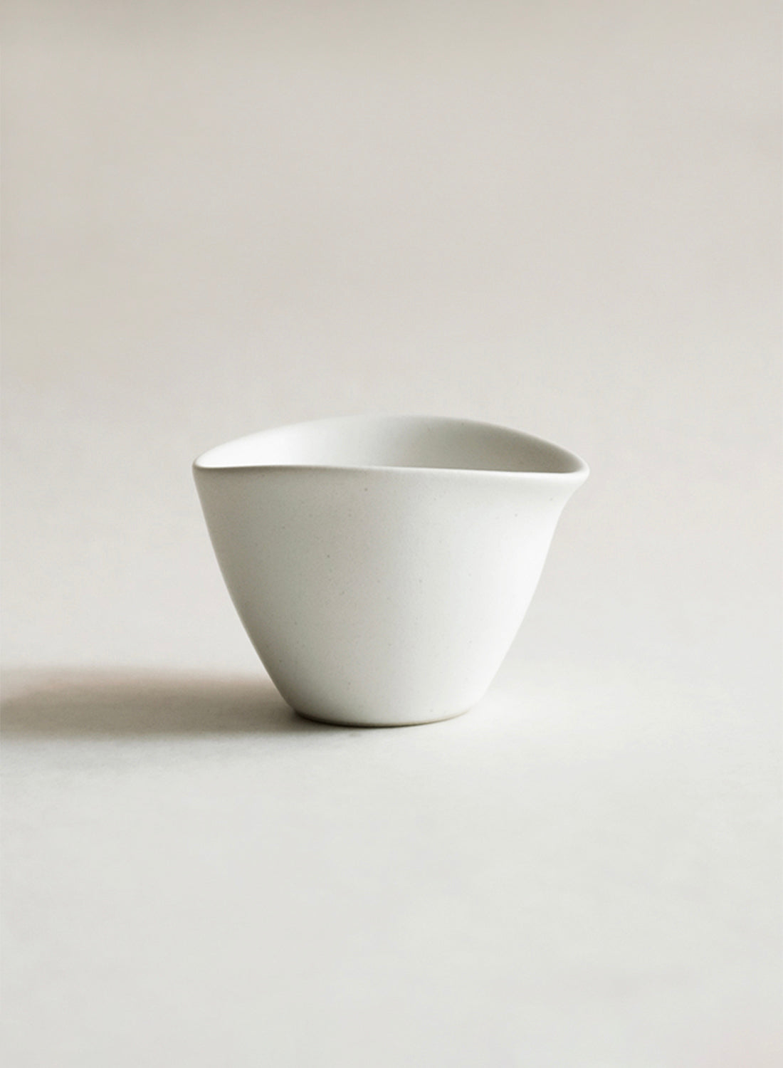 NR Ceramics Medium Tea Cup, stone white