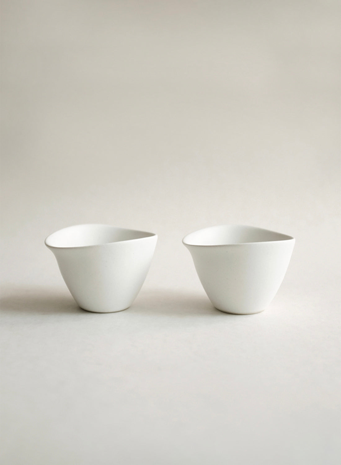 NR Ceramics Medium Tea Cup, stone white