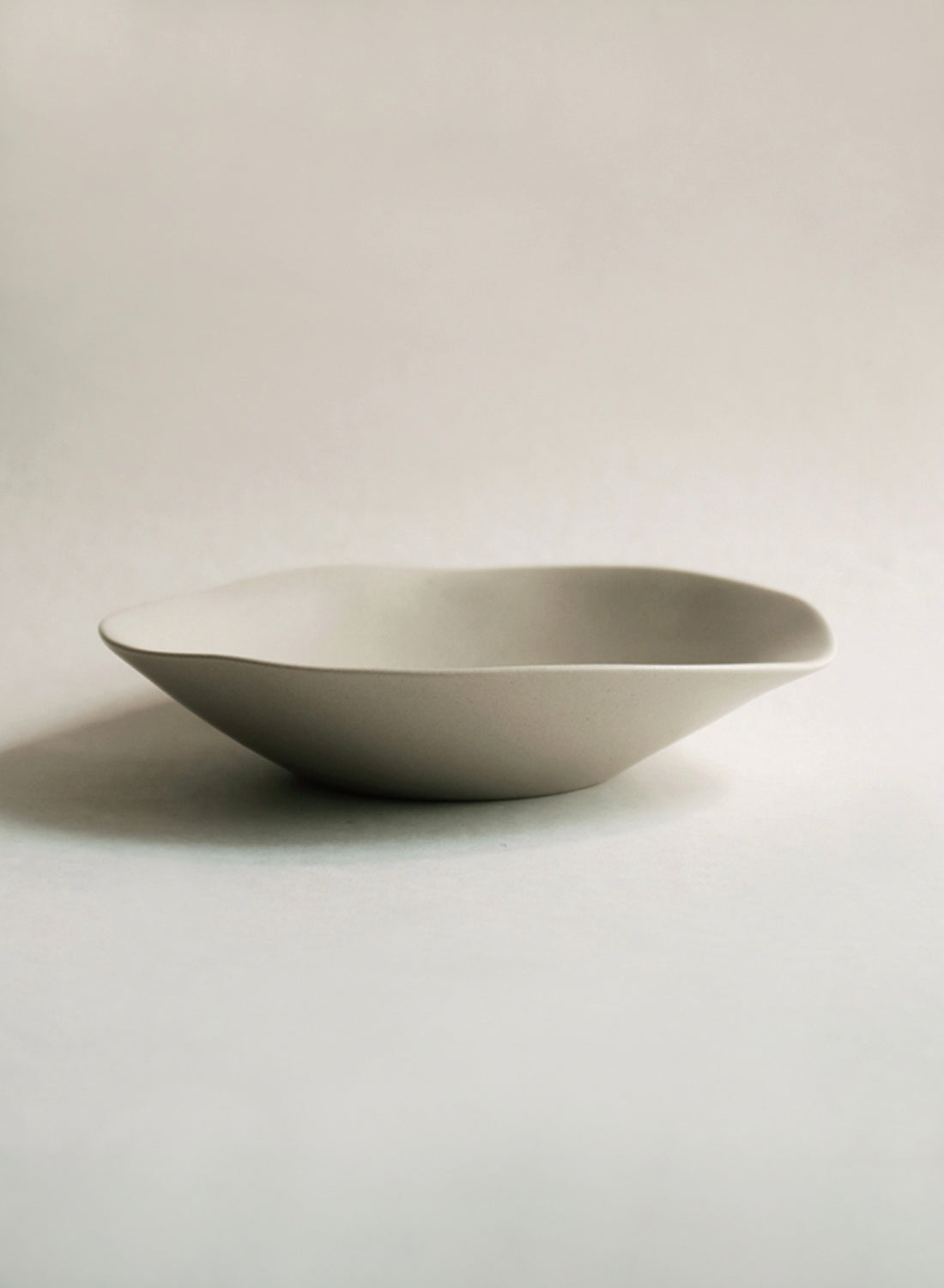 NR Ceramics Low Bowl, soil beige