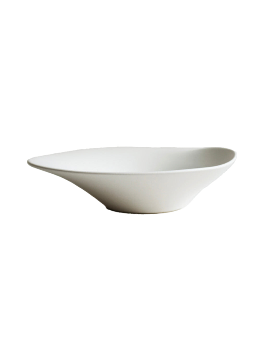 NR Ceramics Pasta Bowl, stone white