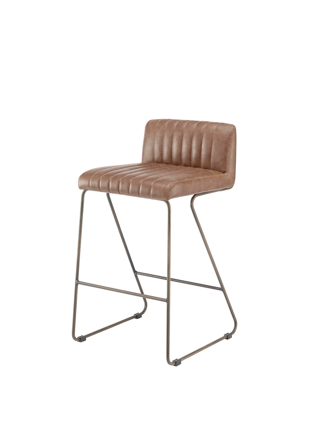 Daoul Counter Stool, Antique Cigar Brown