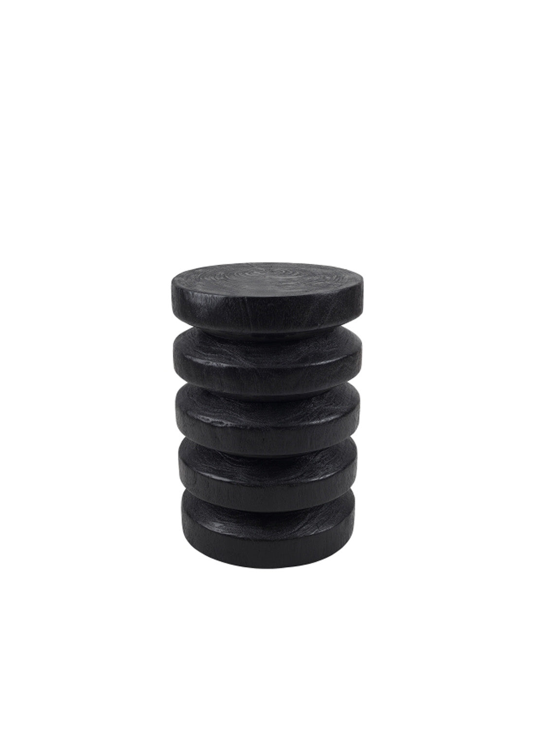 Timo Ebony Side Table, Black