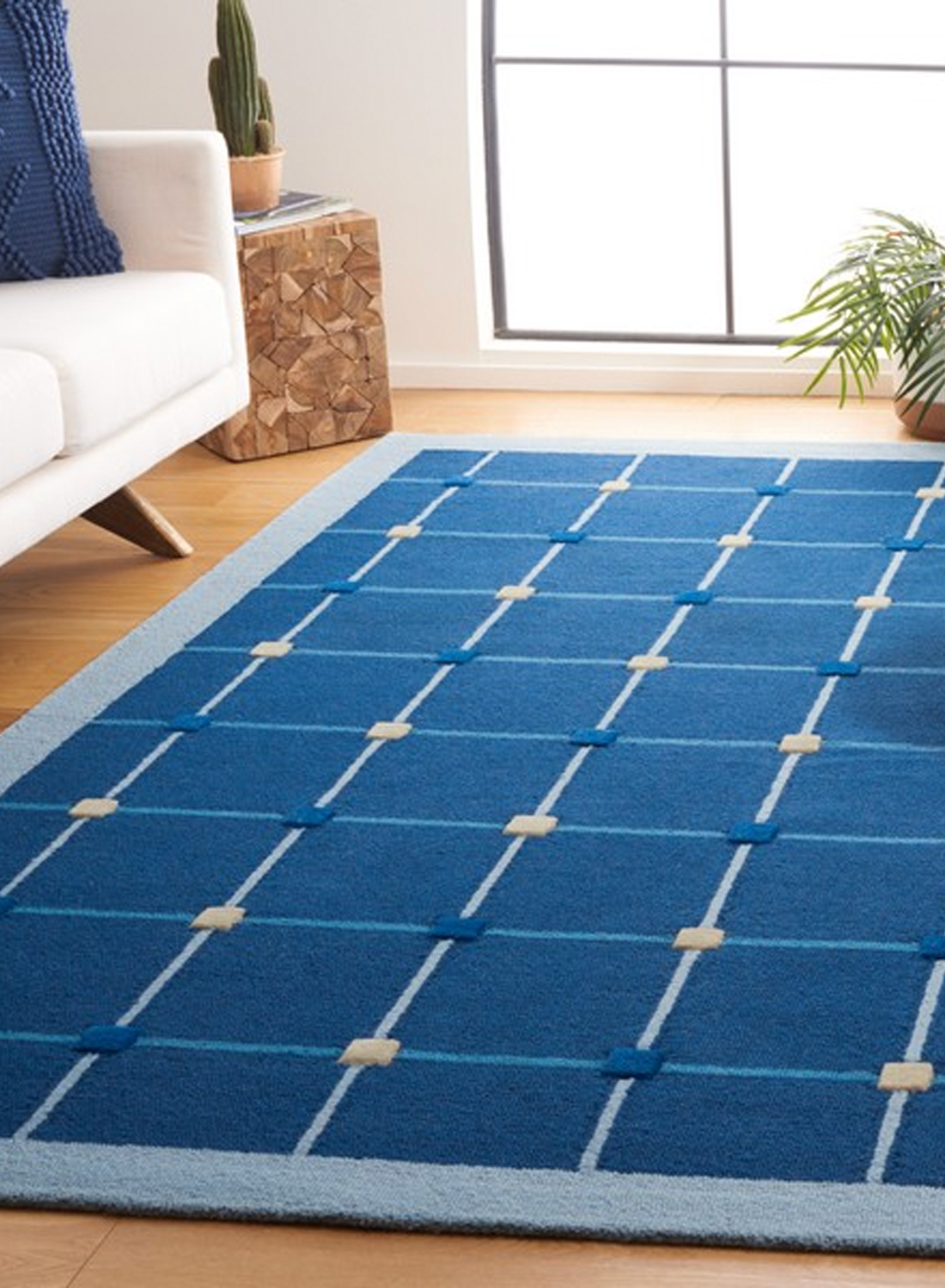 Ocean Grid Rug