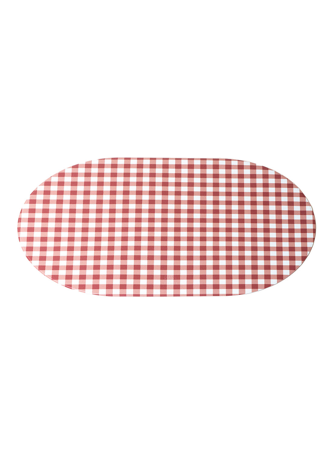 Fenice Gingham Placemat, Brown