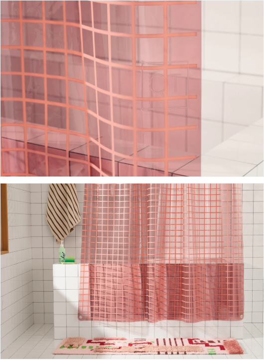 Quiet Town Sun Shower 2x2, Rose