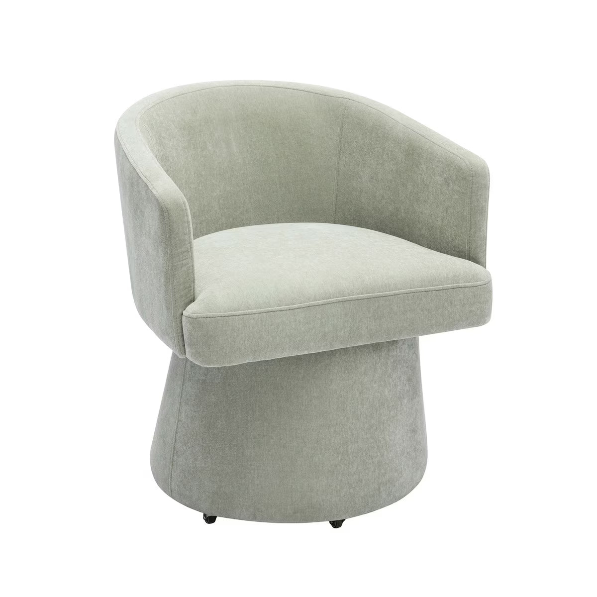 Christine Rolling Desk Chair Light Green
