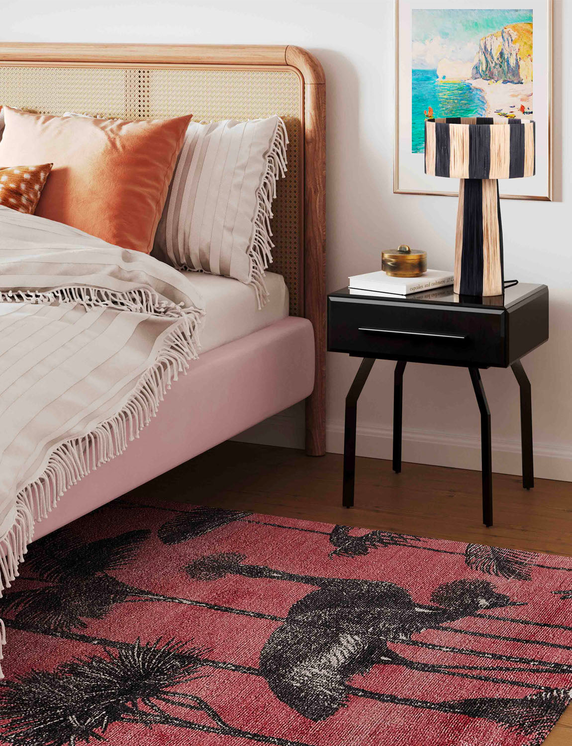 Nadine Stripe Table Lamp