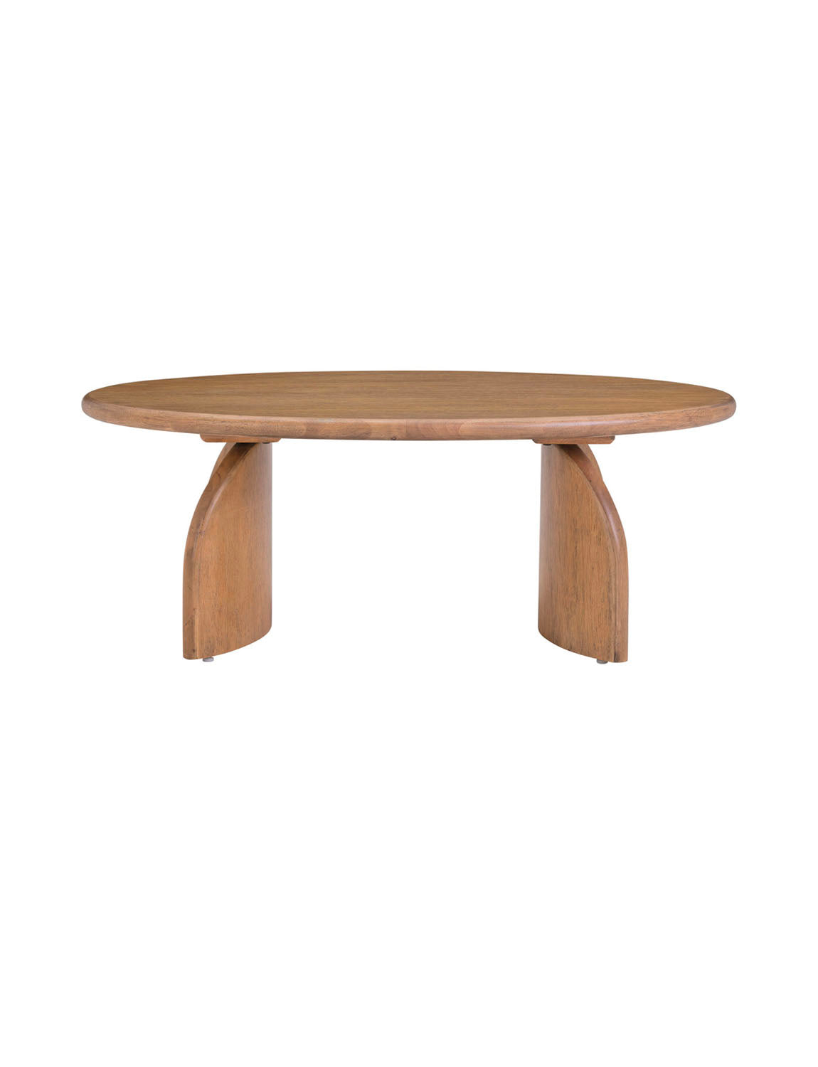 Mario Oval Wooden Coffee Table