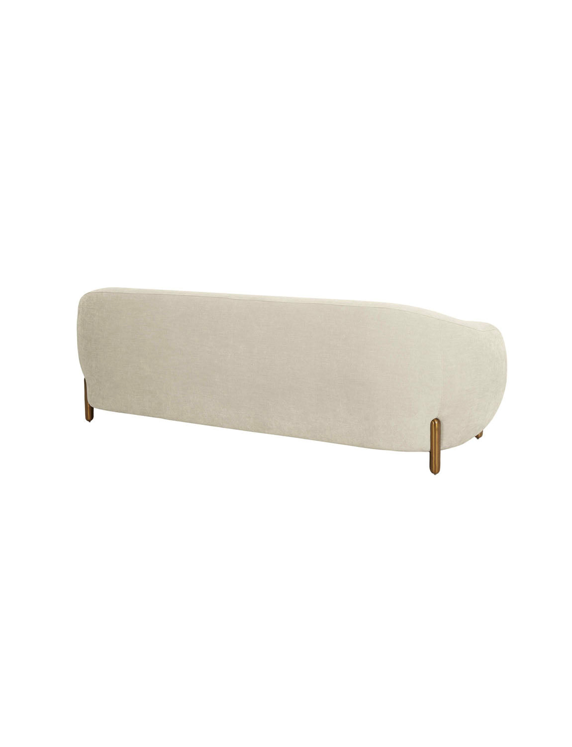 Rani Cream Textured Fabric Sofa