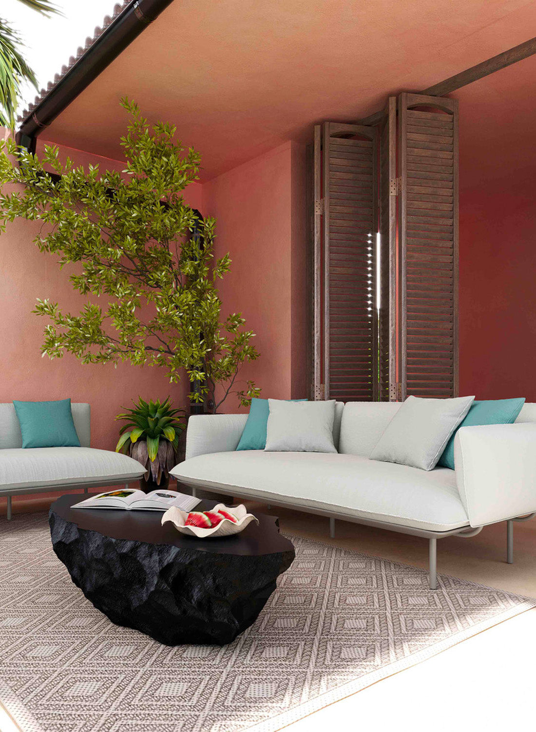 Kari Light Grey Outdoor Sofa