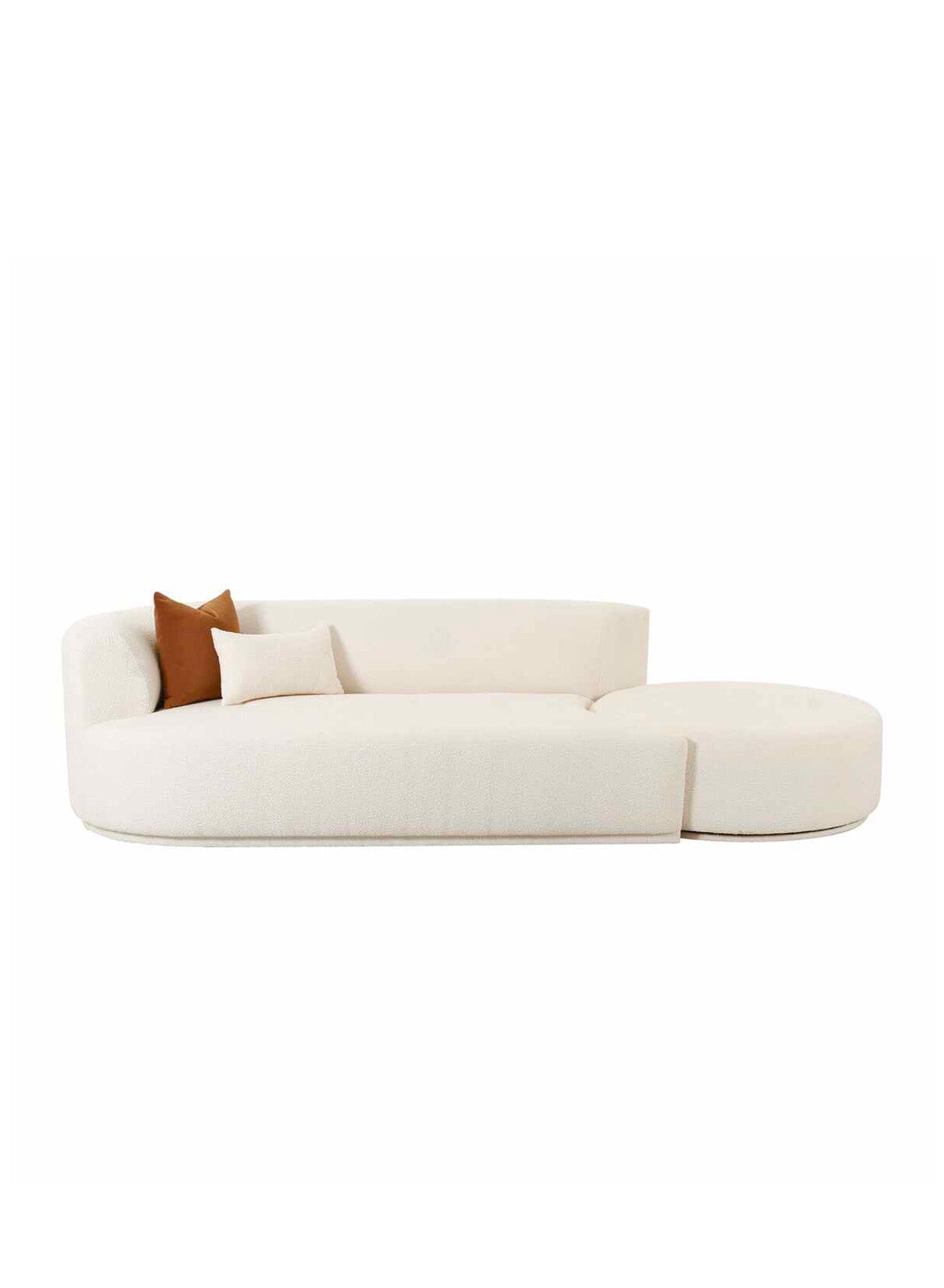 Felice Boucle Chaise Modular Sofa, LAF