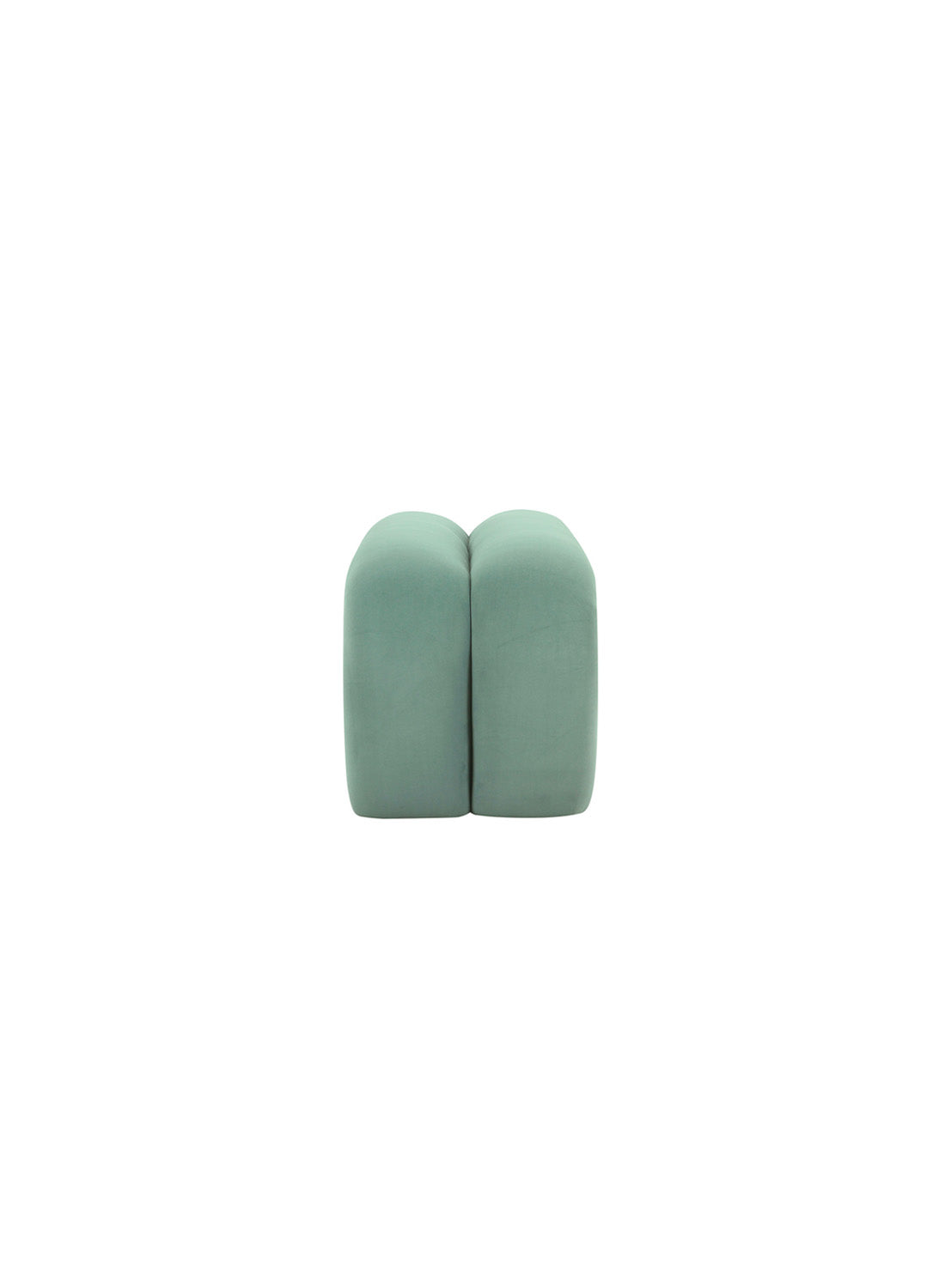 Lila Velvet Bench, green