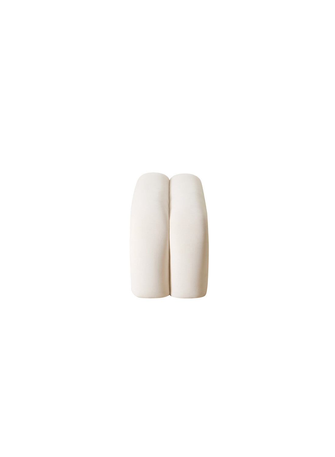 Lila Velvet Bench, cream