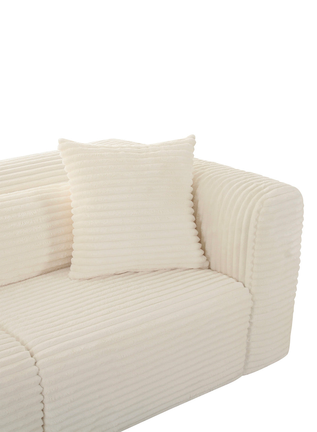 Terry Fluffy Oversized Modular Sofa