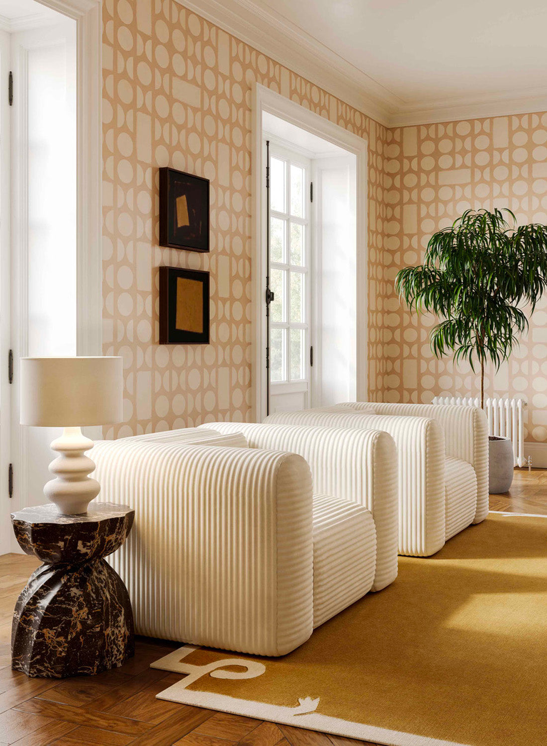 Terry Fluffy Oversized Armchair