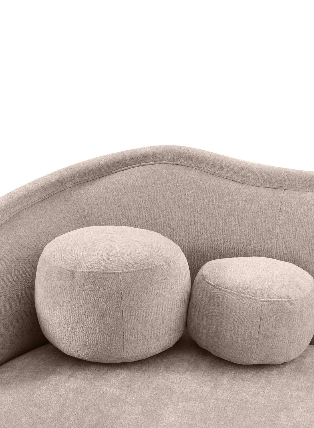 Clarice Velvet Sofa, taupe