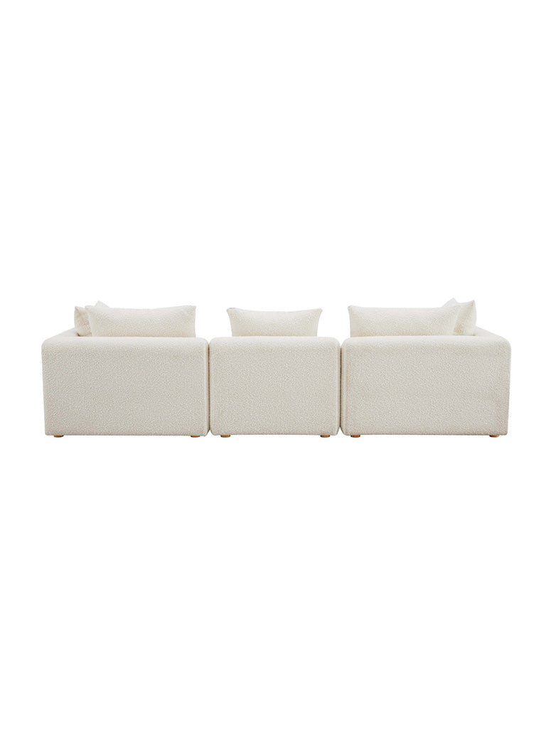 Temis Boucle Sofa,cream