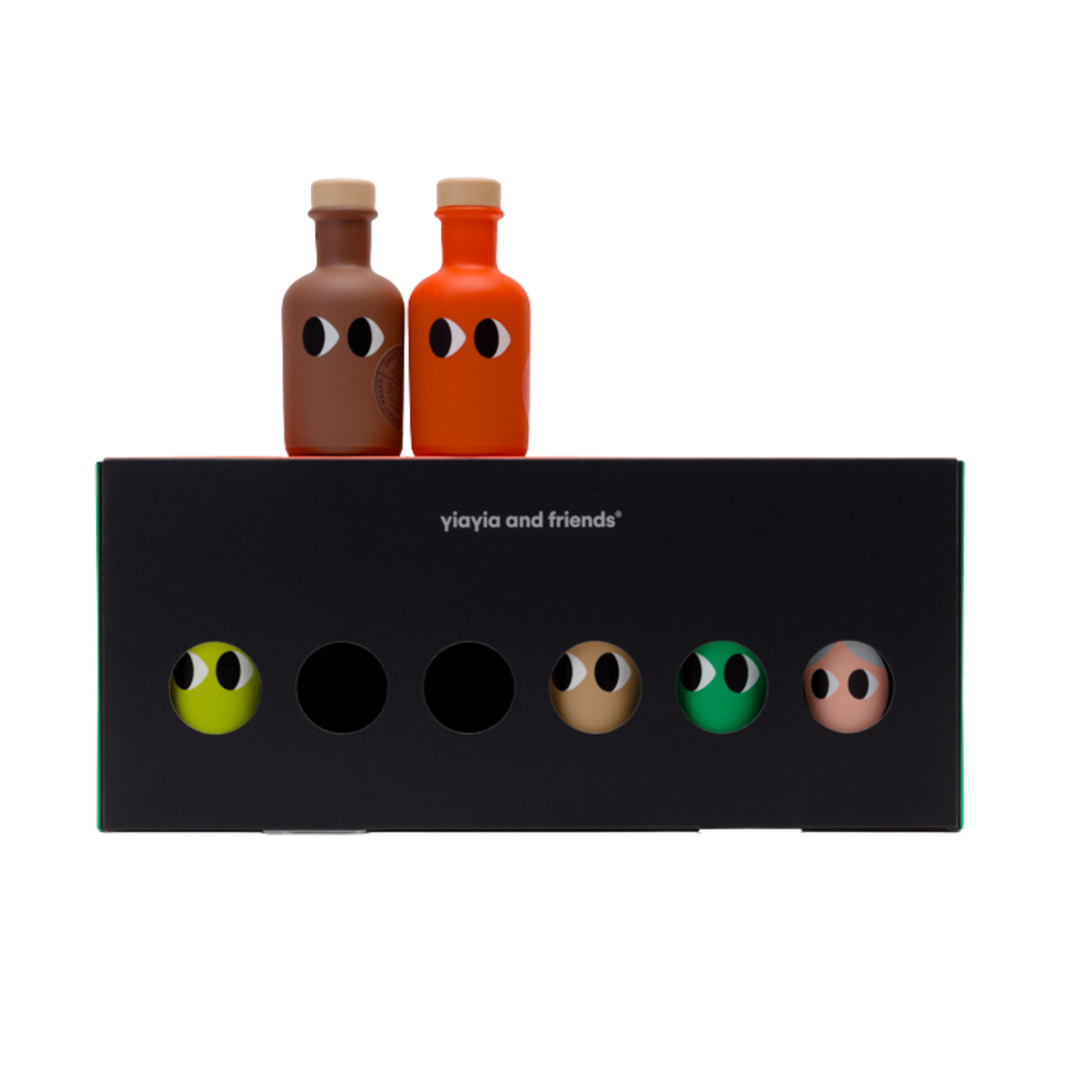 Yiayia and Friends Mini Extra Virgin Olive Oil, Set of 6