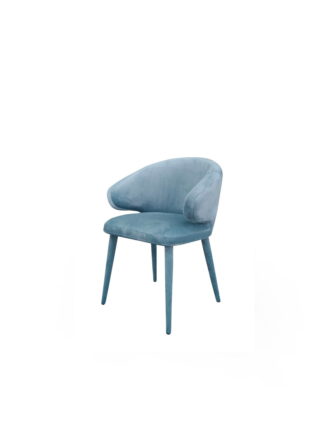 Lennon Dining Chair, blue grey