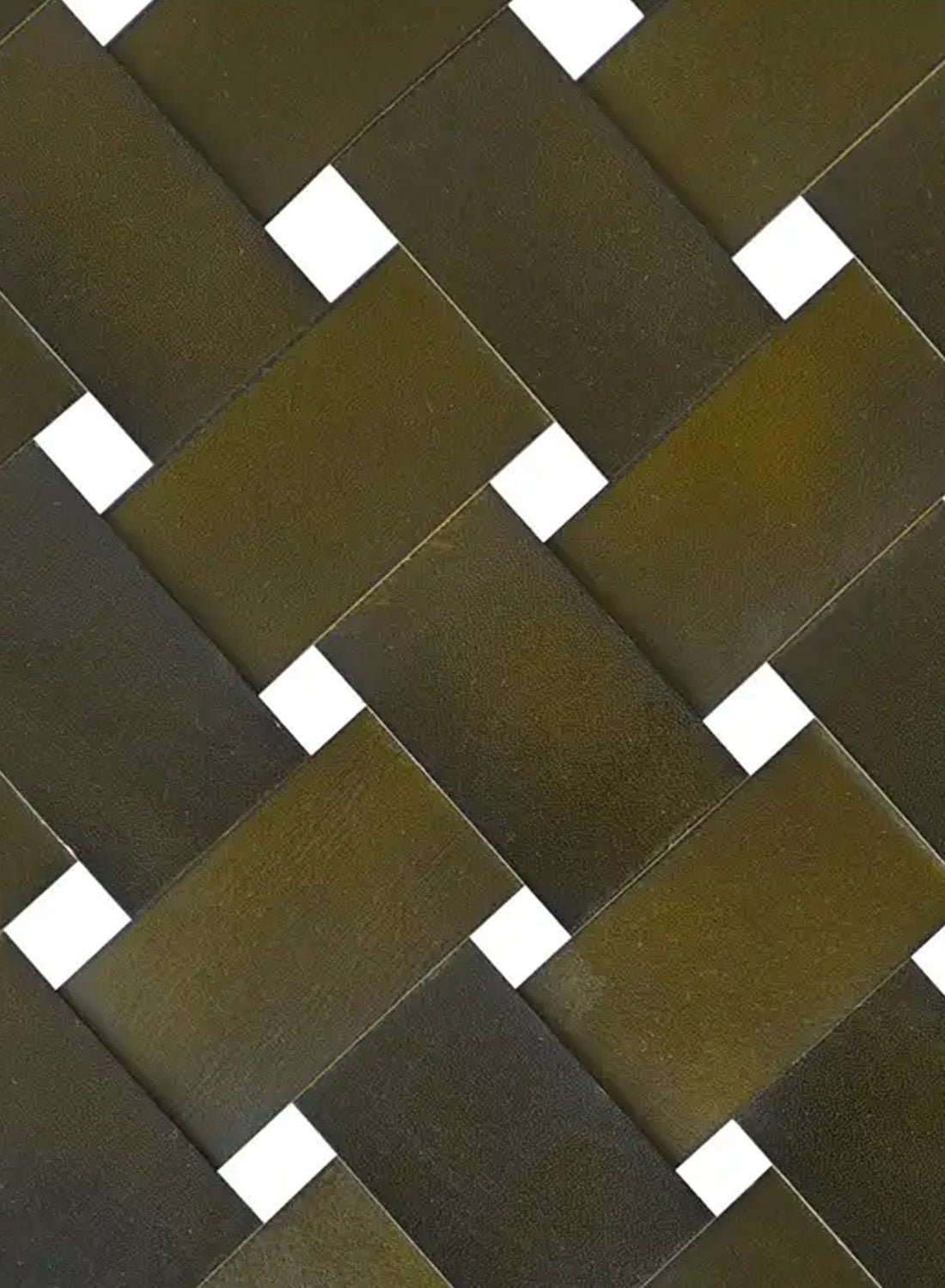 Woven Olive Stool