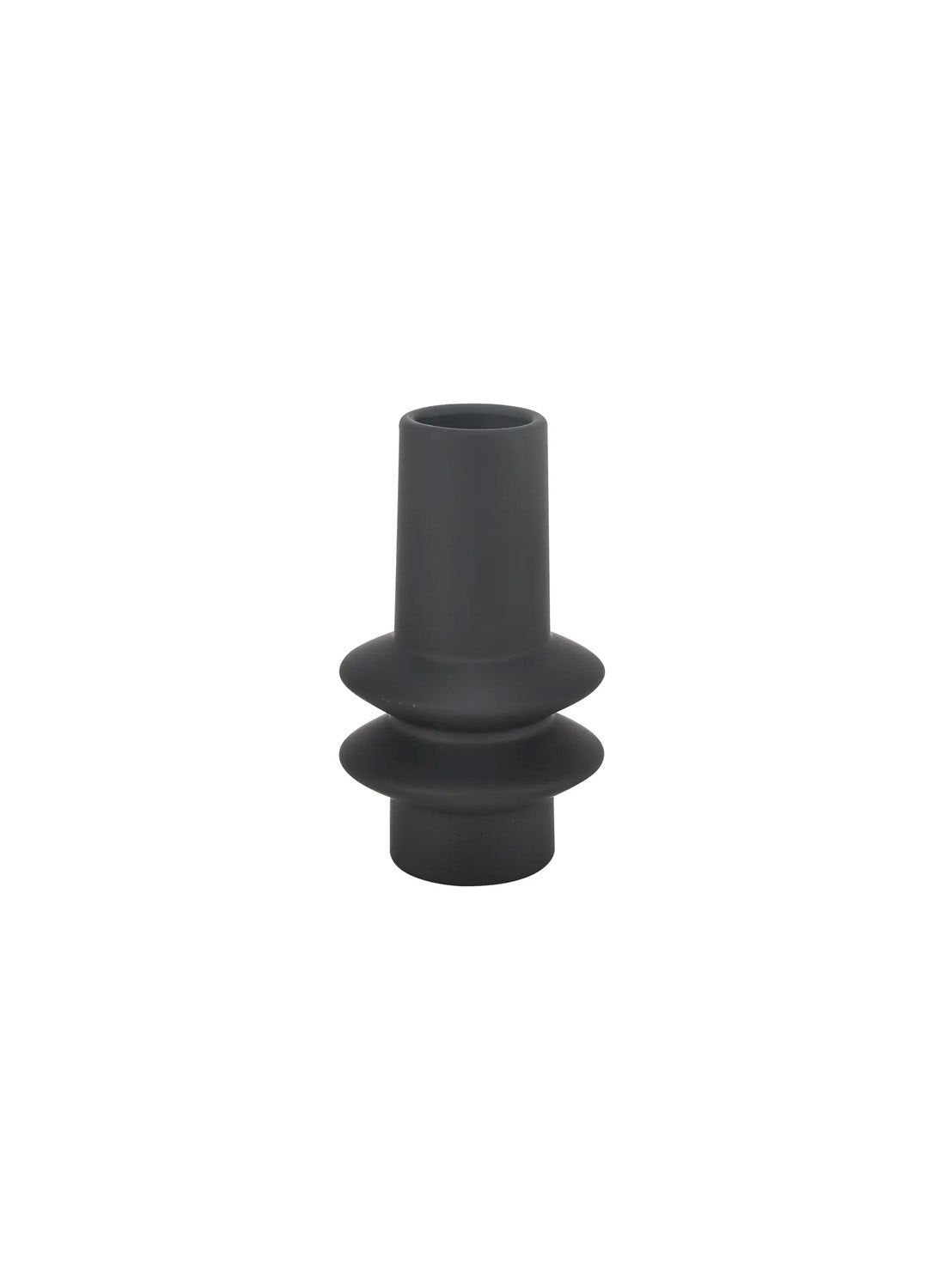 Zag Small Vase, Black