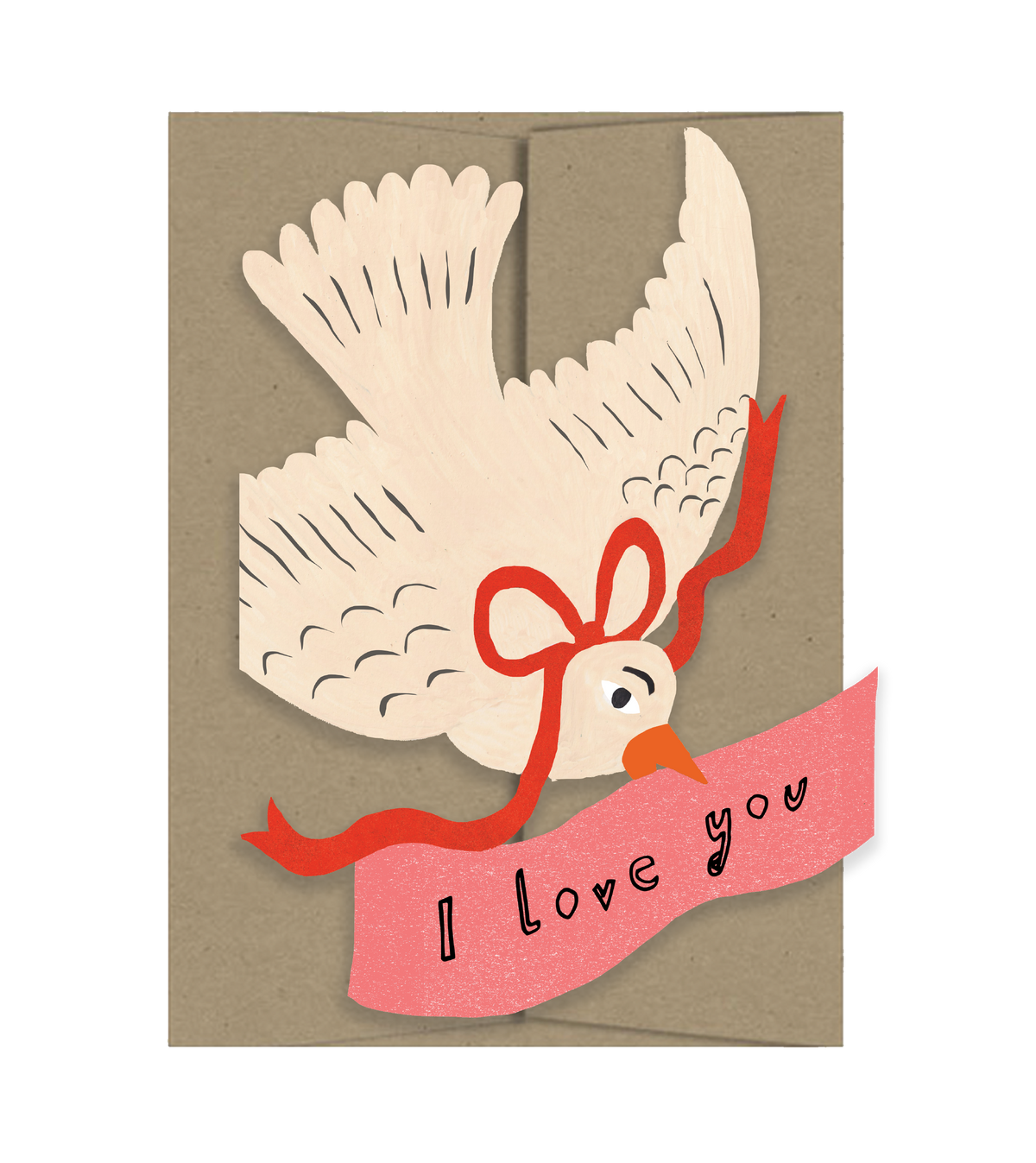 Love You Bird Card