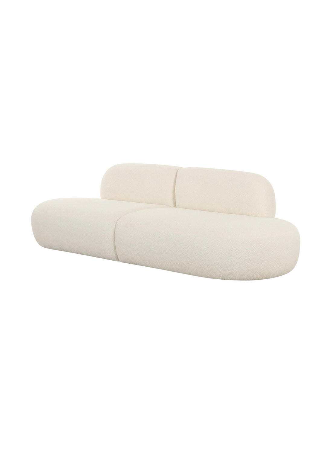 Bibi Boucle Sofa, Cream